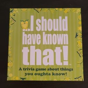 EUC I should have known that card game